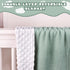 Hooyax Muslin Baby Blanket for Boys Girls, Soft Nursery Minky Blankets with Muslin Cotton Front and Dotted Fleece Backing Double Layer Warm Receiv...