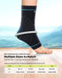 Ankle Brace for Sprained Ankle 1 Pair, High Elasticity Ankle Support for Women & Men, Compression Socks for Plantar Fasciitis Relief, Foot Compres...