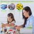 Paint Brush Cleaner, Painting Station with Drain and Brush Holder, Strengthen Water Recycling Brush Rinser, Paint Brush Cleaner Tool for Acrylic, ...