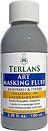 Art Masking Fluid | 3.38 fl.oz. (100 ml) | Easy Removable & Tinted | For Acrylic- Oil- and Water-based Paints...