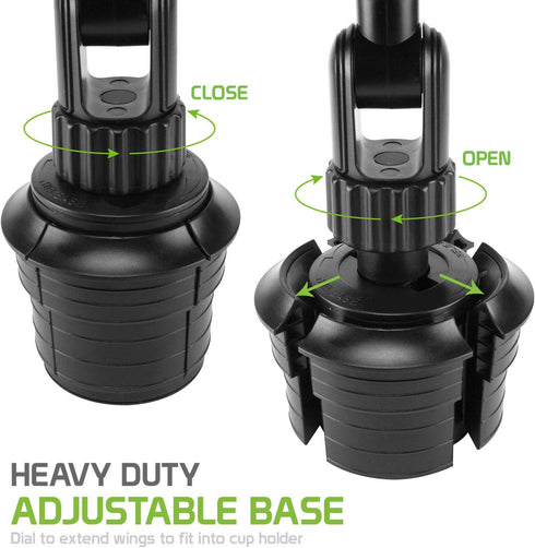 Cellet Car Phone Holder Mount, Car Cup Phone Holder Mount, Compatible with Apple iPhones, Samsung Galaxy Smartphones, Motorola Moto Google Pixel (...