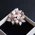 Brooch Pin for Women Stylish Flowers Brooch with Created Crystal 17.6g | Brooches and Pins for Women | Flower Brooch | Flower Pins | Brooch for Wo...