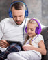ELECDER i45 On-Ear Headphones with Microphone - Foldable Stereo Bass, Portable Wired Headphones with No-Tangle 1.5M Cord, 3.5MM Jack for School/Ki...