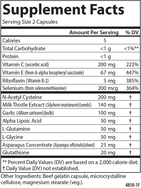 Carlson - Glutathione Booster, Alpha Lipoic Acid, Immune Support & Optimal Wellness, Antioxidant, 60 capsules...