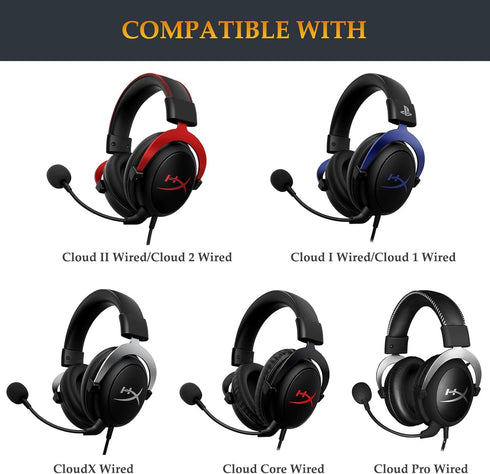 Cloud 2 Hinge Buckles as Same as The OEM Cloud II Slider Clamps Good Fit Hinge Side Covers Parts Replacement for HyperX Cloud 2 Wired/Cloud Wired/...