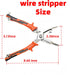 9in1 Wire Stripper Pliers Tool with Tail Cutter, 8"Multifunctional Wire Stripping Crimping Tool for Electrician & Lineman...
