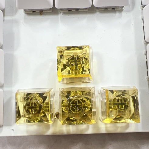 4 Key Custom Keycaps for MX Mechanical Keyboard...