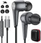USB C Headphones Wired Earbuds for Android iPhone 15 Pro Plus Samsung Galaxy S24 Ultra S23 S21 FE S20 A35 Type C Earphones with Microphones Volume...