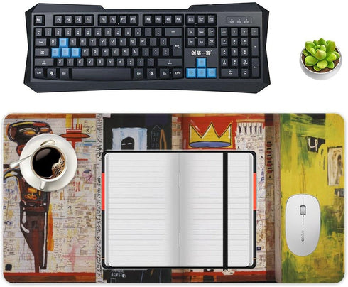 Jean Michel Basquiat Grillo Art Computer Essentials Work Home Office Supplies 30x60cm...