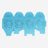 Kslong Blue Baby Shower Favor Boxes, 50Pcs Elephant Favor Boxes for Baby Boy Laser Cut Candy Boxes with Ribbon for Birthday Wedding Party Decorati...