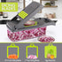 Ourokhome Vegetable Chopper, 12 in 1 Professional Mandoline Slicer for Kitchen, Multifunctional Food Chopper Cutter for Onion, Potato, Tomato, Veg...