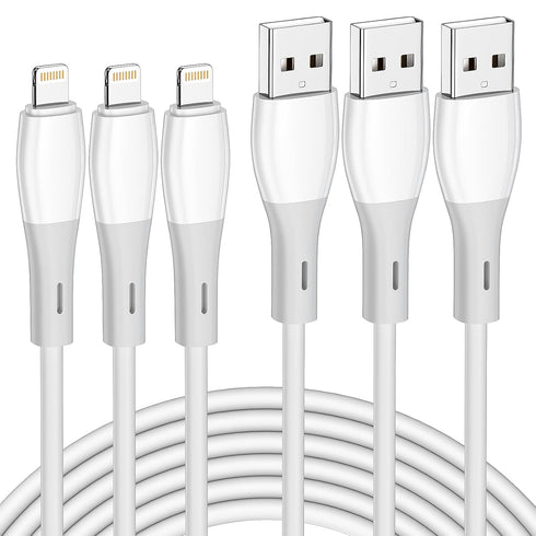 iPhone Charger Apple MFI Certified 3 Pack Lightning Cable 6 FT Fast Charging iPhone Charger Cord iPhone Charging Cable Compatible with iPhone 14/1...