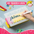 Containlol Teacher Appreciation Gifts Teacher Name DIY Pencil Holder Pencil Shape Pencil Organizer Teachers' Day Teacher Birthday Supplies for Wom...