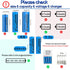 Henreepow 3.2v AA 600mAh Rechargeable Battery, LiFePo4 Double A Rechargeable Battery Low Self-Discharge, 3.2v Rechargeable Batteries for Solar Lig...