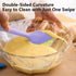Purple Rubber Spatula for Kitchen Use, 10.8In Silicone Spatulas for Cooking Heat Resistant, Flexible Small kitchen Spatula for Kitchen Nonstick Co...