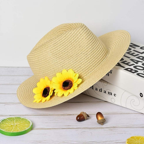 HUIANER Artificial Sunflower Heads, 2.8" Fake Simulation Sunflower Head for Wedding Home Party Cake Decoration 30PCS...
