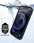Diverbox Design for iPhone 12 Pro Max Waterproof Case with Kickstand, Durable Shockproof Phone Case Cover with Built in Screen Protector for iPhon...