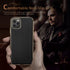 LOHASIC for iPhone 12/12 Pro Case Men, Luxury Leather Slim Business Classic Soft Grip Shockproof Bumper Full Body Protective Women Cover Cases for...