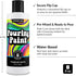 White Pouring Paint Acrylic Pouring for Pour Art and Flow Painting 8oz 236 ml Bottle Titanium White...