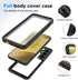 Samsung Galaxy S24 Case, Samsung S24 Waterproof Case with Built-in Screen Protector, Full Body Heavy Duty Phone Case Dustproof Shockproof Case Cov...