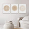 Mid Century Modern Wall Art - Boho Canvas Print - Midcentury Modern Wall Art- Abstract Geometric Canvas Wall Art Set - Scandinavian Canvas Paintin...