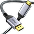 Displayport to HDMI Cable 4K 6.6ft, Uni-Directional DP PC to HDMI Display Cord, 2K@120Hz Display Port to HDMI Adapter, DP PC, Laptop to HDMI HDTV,...