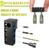 Magnetic 1/4-Inch Hex Bit Holders fit for Ryobi 18v Drill,Hex Screw Bit Storage on Side of Power Drill,Keep Bits Within Reach, Right Side...