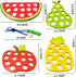 4 Pack Wooden Lacing Toy,Educational Threading Activity Puzzles,Learning Fine Motor Skill Travel Toy,Wooden Fruit Threading Set for Toddlers Kids ...