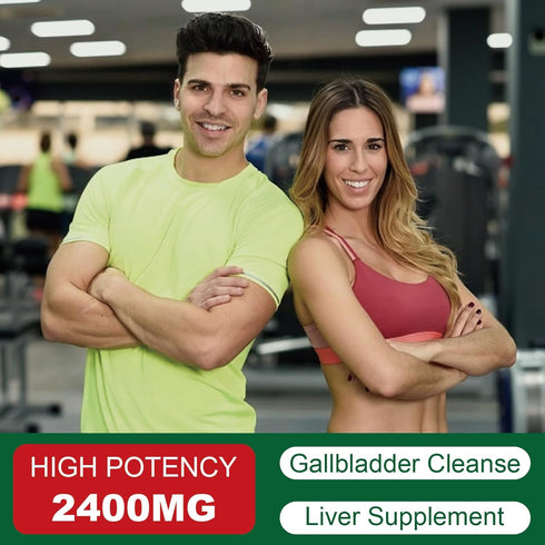 TUDCA Supplements 2400MG, Bile Salts Complex for Liver Detox & Gallbladder Cleanse, Anti-Aging for Men and Women, Digestive Health 60 Capsules...