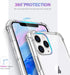 ORIbox for iPhone 11 Pro Max Case Clear,with 4 Corners Shockproof Protection,iPhone 11 Pro Max Clear Case for Women Men Girls Boys Kids,Case for i...