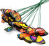 Butterfly Stakes 50pcs Decorative Garden Waterproof Small Butterfly Decor Garden for Plants Flower Beds Plant Pots...