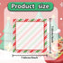 9 Pieces Christmas Candy Sticky Notes 3x3 Inch Cute Christmas Candy Note Pads Adesive Winter Candy Memo Notes for School Office Home Supplies Stud...