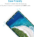 HPTech (2 Pack) Designed for Samsung Galaxy A53 5G Tempered Glass Screen Protector, Support Fingerprint Reader, Anti Scratch, Bubble Free, Case Fr...