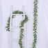 DearHouse Faux Eucalyptus Garland Plant, 2 Pack Artificial Vines Hanging Eucalyptus Leaves Greenery Garland for Wedding Backdrop Arch Wall Decor, ...