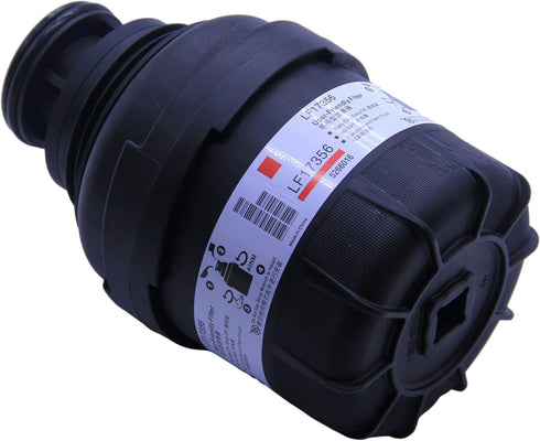 LF17356 Oil Filter (30 Micron) Replaces 5266016, 557356 Compatible with Late Model F150 F250 F350 with ISF 2.8L, Foton Tunland 4X4 QSF 2.8L Diesel...