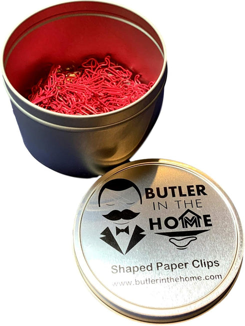 Dog Dachshund Shaped Paper Clips Great for Paper Clip Collectors or Dog and Pet Lovers (Style #2) (Pink 100 Count)...
