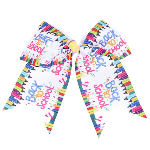 School Bows for Girls Teacher, School Hair Accessories School Bows Ribbon for Girls Teacher Hair Accessories, Fashionable Girls Accessories - Dura...