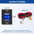 Anina Dual USB Car Charge Port for Toyota, Square Power Socket Adapter with Blue Light, Vehicle USB Plug for Corolla RAV4 Camry Highlander Prado, ...