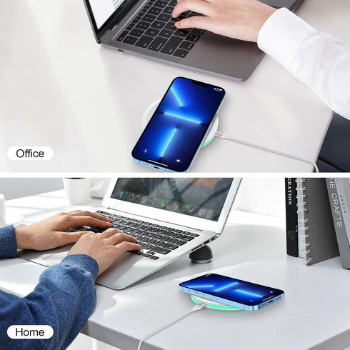 2Pack 15W Wireless Charger Fast Charging Pad for Samsung Galaxy Z Fold Flip 6 5 4, S24 S23 S22 S21 S20 Ultra 5G FE S10 S9 S8 S7 S6, Note 20 10 9 8...