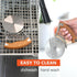 Full Circle Slice, Stainless Steel Precision Pizza Wheel with Safety Cover: Effortless Slicing, Innovative, Eco-Friendly. Dishwahser Safe....
