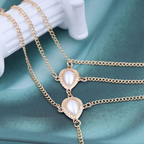 Vintage Layered Pearl Barefoot Sandal Anklets Gold Pearl Anklet with Toe Ring Ankle Bracelet Summer Anklets Foot Chain Jewelry for Women...