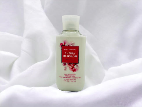 Bath & Body Works Signature Collection Cherry Blossom Body Lotion 8 Fl. Oz. New Packaging...