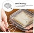 SUPVOX Sandwich Grill Folding Tray Microwave Toaster Sandwich Maker Bread Slice Grill Oven Bread Clip BBQ Grill Outdoor Household Bread Press Stai...