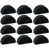 Bowitzki Face Paint Sponges Face Painting Half Moon Black Sponges High 12 Pieces for Art Work and Body Paint...