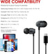 USB C Headphones Wired Earbuds, in-Ear Type C Magnetic Earphones with Microphone Hands Free Calling Compatible for iPhone 15/15pro Samsung Galaxy ...