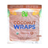 All-Natural, Paleo, Gluten Free, Vegan Non-GMO, Kosher Raw Veggie NUCO Coconut Wraps Cinnamon Flavor. NO Salt Added Low Carb and Yeast Free 5 Coun...