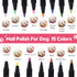 Dog Nail Polish Pens Quick Dry, 15 Colors Pet Nail Polish Set for Dogs to DIY Stylish Dog Nail Art, Dog Safe Nail Polish Non Toxic, Easy to Use - ...