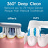 8Pack Toothbrush Replacement Heads Compatible with Oral b iO Series Electric ToothBrush,Replacement brush Heads for iO3/4/5/6/7/8/9/10,WhiteBlack...