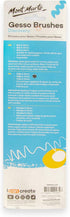 Mont Marte Gesso Brushes Sizes 2.4.6...