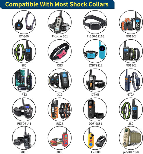 Dog Training Collar Charger Charging Cord Compatible with PATPET, Petrainer, BOUSNIC,Paipaitek, IPETS,PetTech,Flittor,PetSpy,Pet Union PT0Z1 Train...